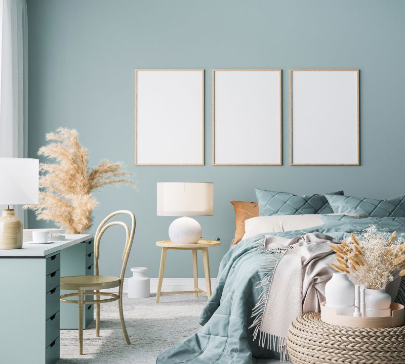 Calming Bedroom Shades